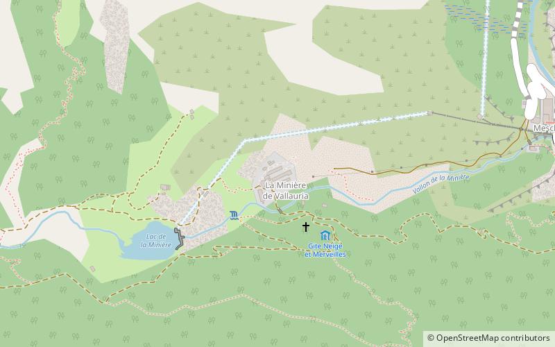 Gite Neige et Merveilles location map