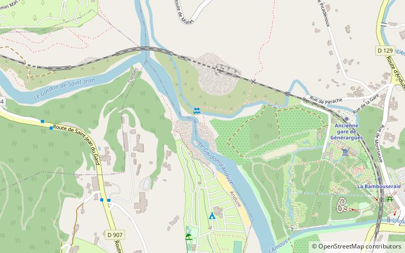 Bambouseraie en Cévennes location map
