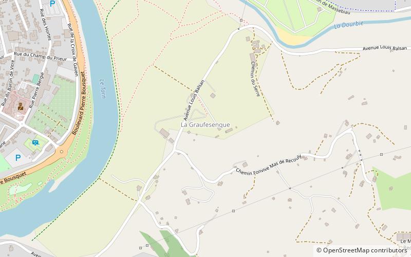 La Graufesenque location map