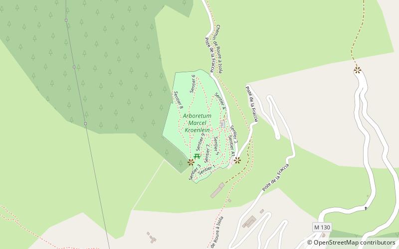 Arboretum Marcel Kroenlein location map
