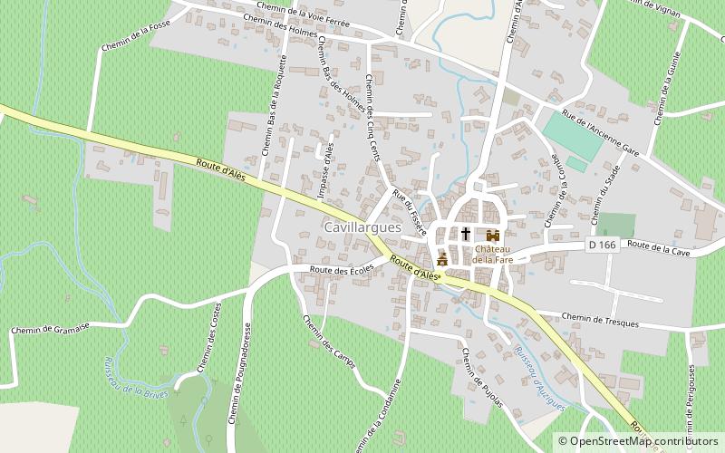 Cavillargues location map
