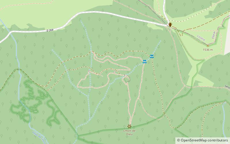 Arboretum de l'Hort de Dieu location map