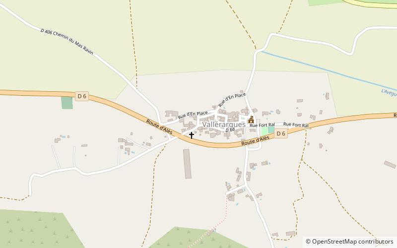 Vallérargues location map
