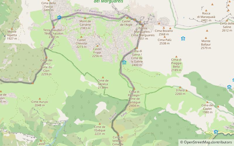 Cime de Capoves location map