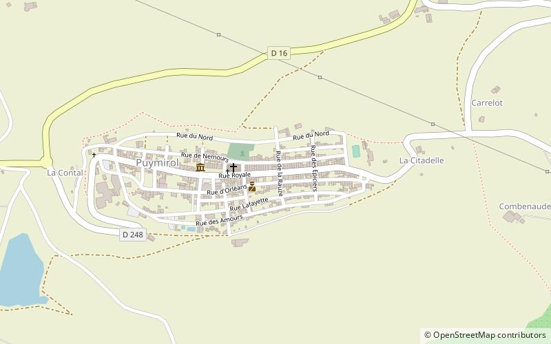 Puymirol location map