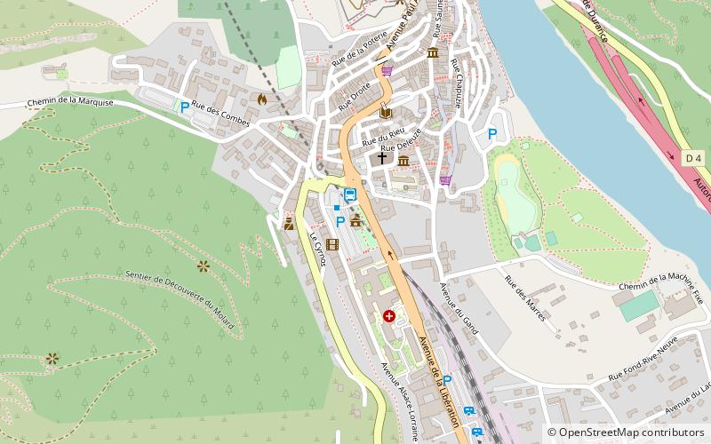 Mairie de Sisteron location map
