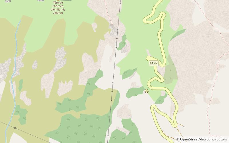 Col de la Lombarde location map