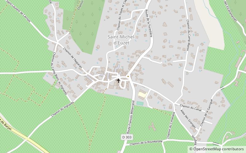 Saint-Michel-d’Euzet location map