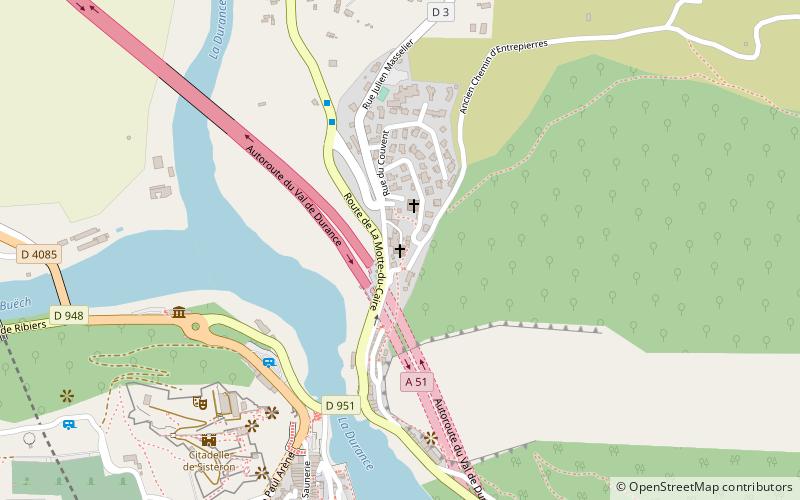 Chapelle Saint-Marcel location map