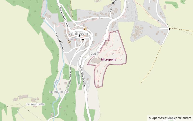 micropolis saint leons location map