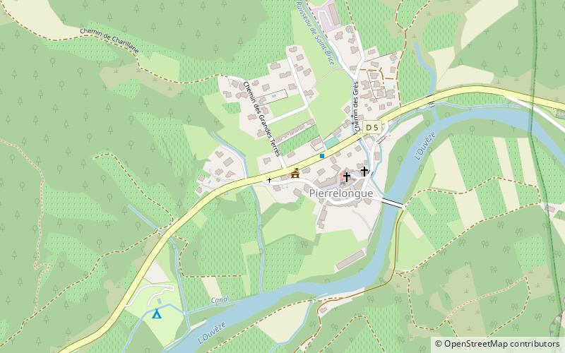 Pierrelongue location map