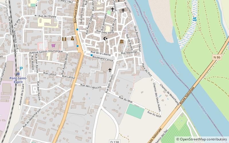 Lavoir de Pont-Saint-Esprit location map