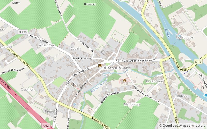 Mairie de Buzet-sur-Baïse location map