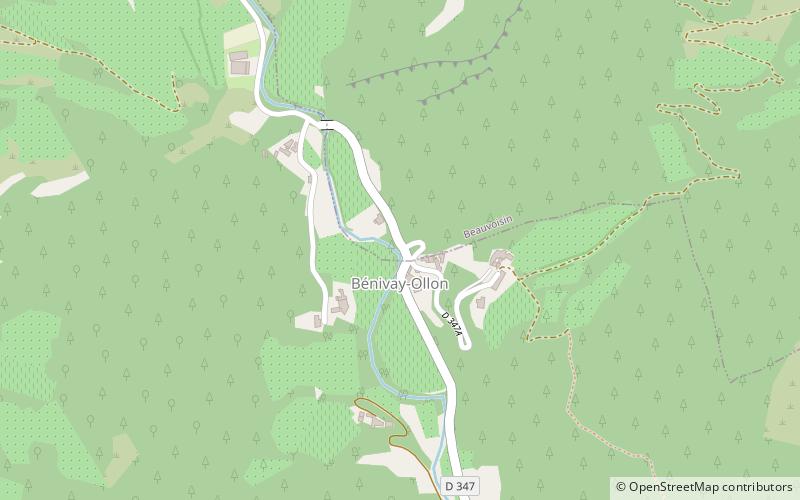 Bénivay-Ollon location map