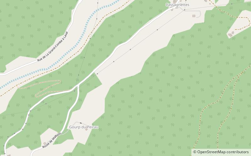 Laval-Pradel location map