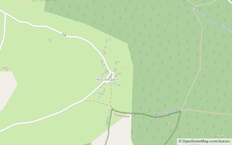Belmont-Sainte-Foi location map