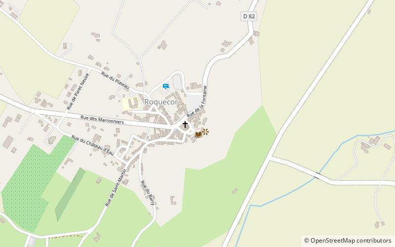 Roquecor location map