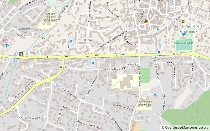 Espace de la Gare location map
