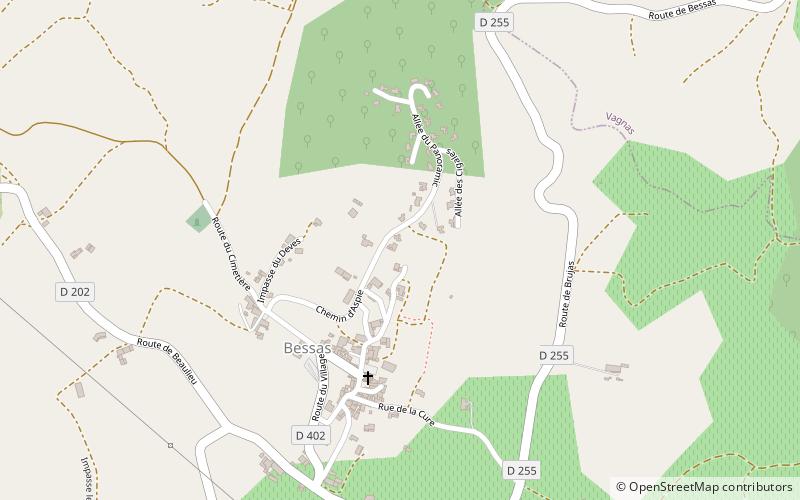 Bessas location map