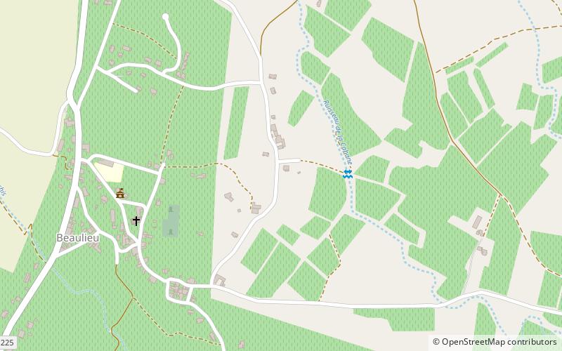 Beaulieu location map
