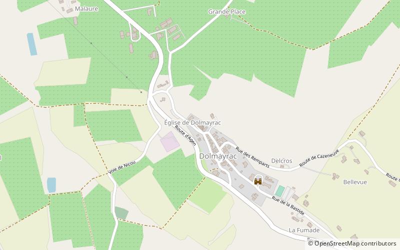 Église Saint-Orens location map
