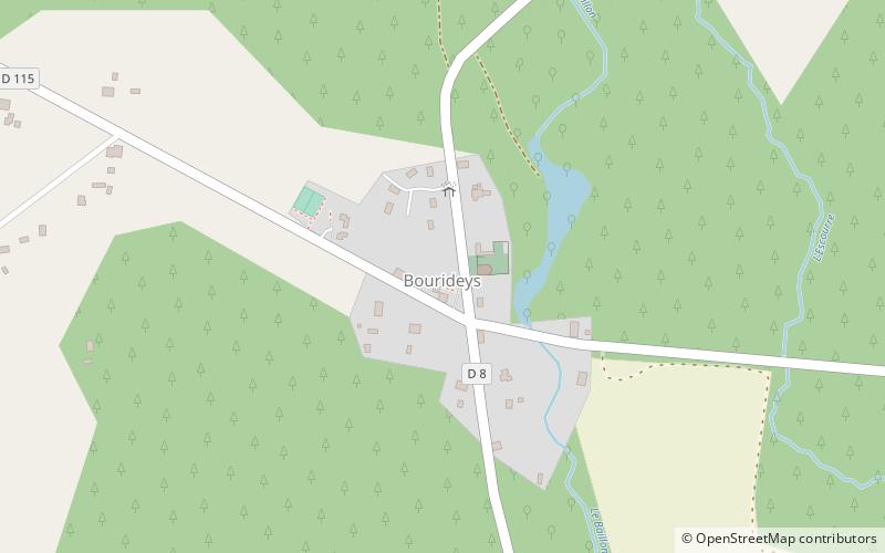 Bourideys location map
