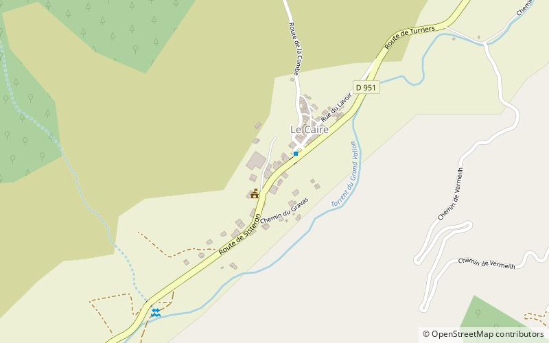 le caire location map