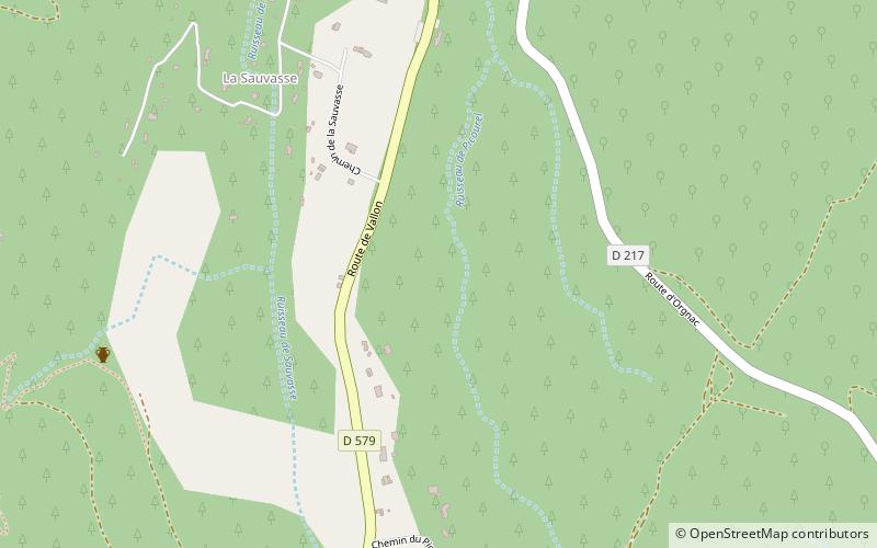 Vagnas location map