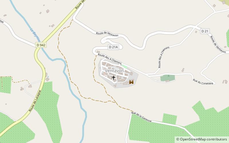 Ventavon location map