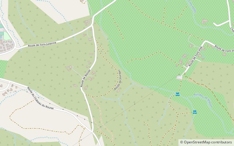Grospierres location map