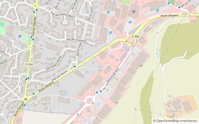 Sébazac-Concourès location map
