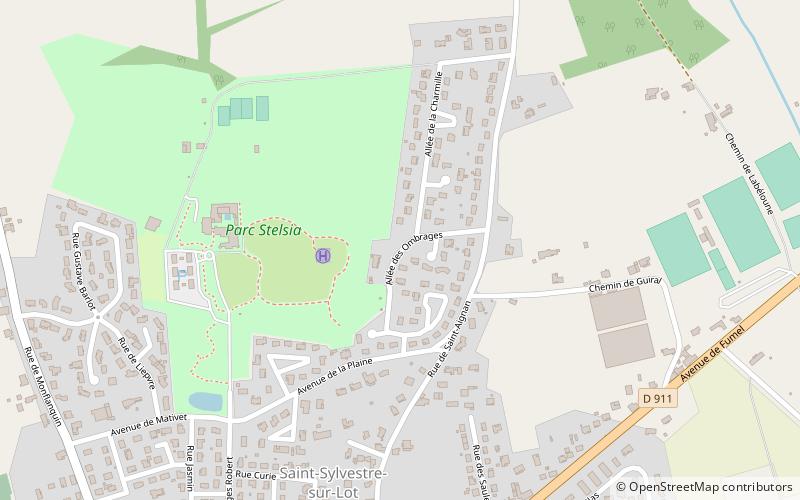 Saint-Sylvestre-sur-Lot location map