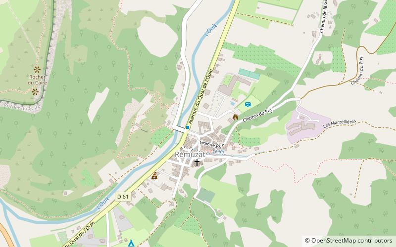 Rémuzat location map
