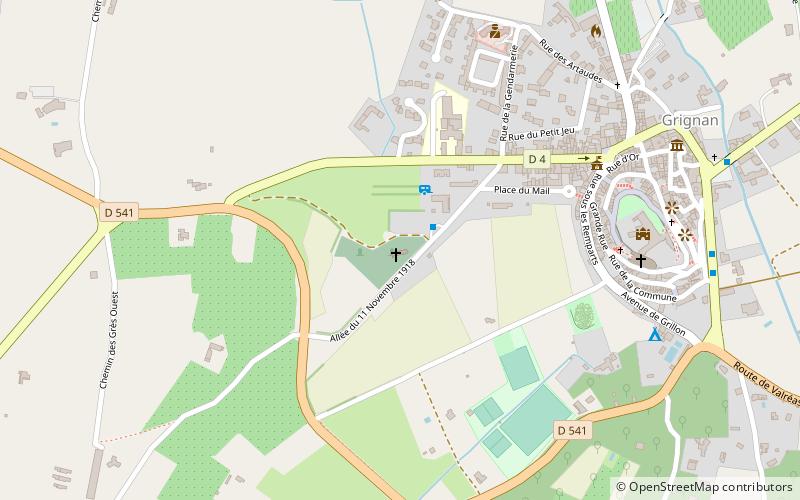 Chapelle Saint-Vincent location map