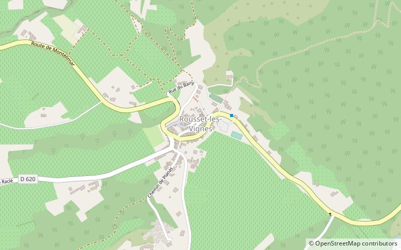 Rousset-les-Vignes location map
