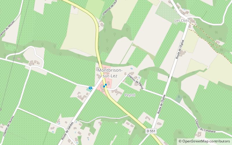 Montbrison-sur-Lez location map