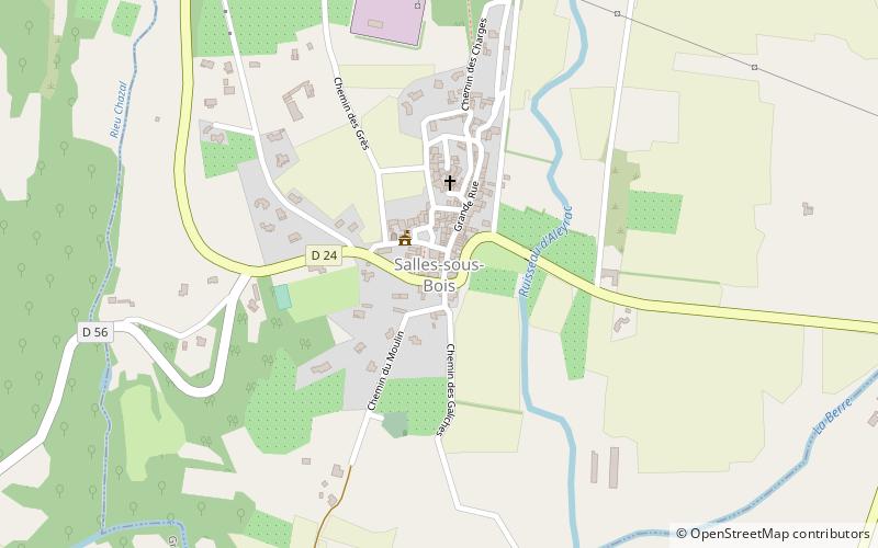 Salles-sous-Bois location map