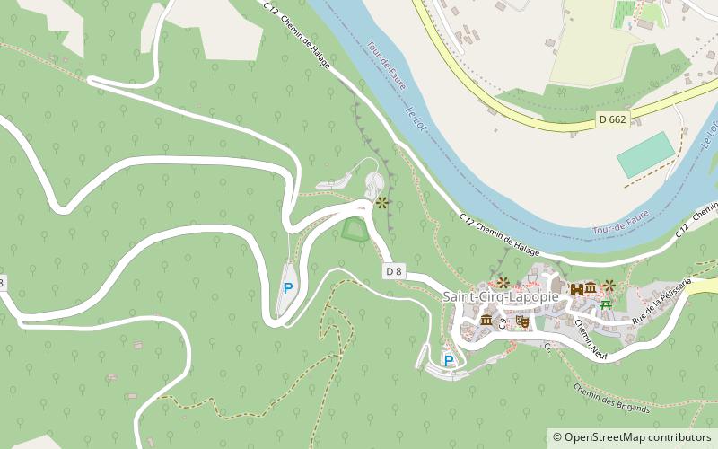 Pigeonnier de Bancourel location map