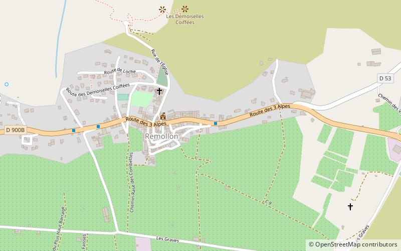 Remollon location map