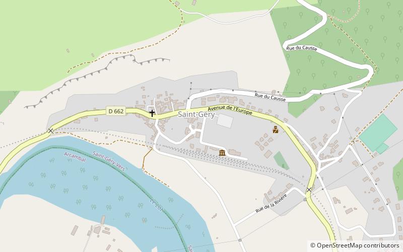 Saint-Géry location map
