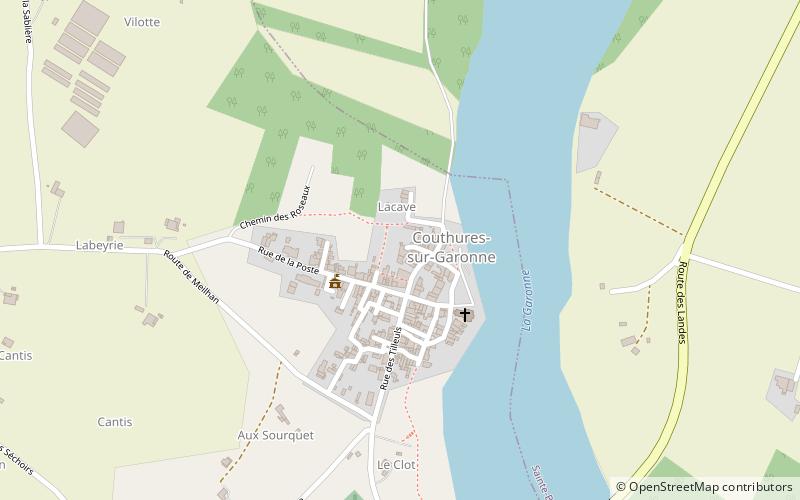 Couthures-sur-Garonne location map