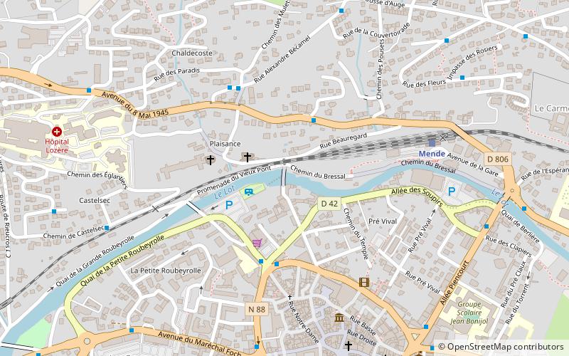 Pont Notre-Dame location map