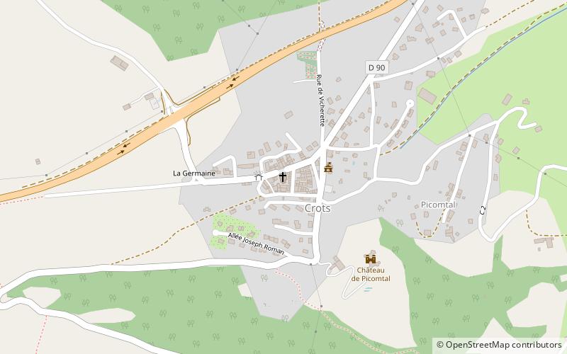 Église Saint-Laurent de Crots location map