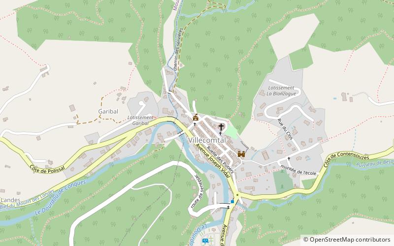 Porte de ville location map