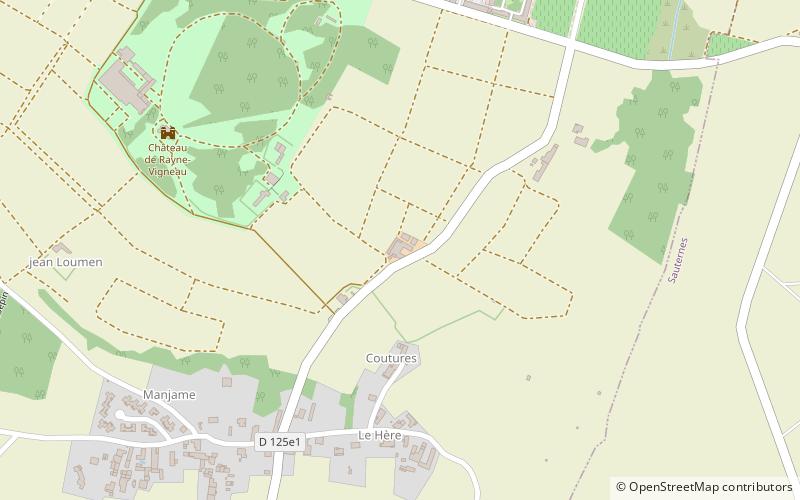 Château Clos Haut-Peyraguey location map