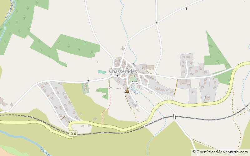 Chasseradès location map