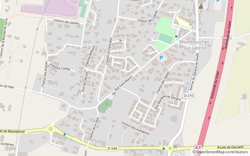 Montboucher-sur-Jabron location map
