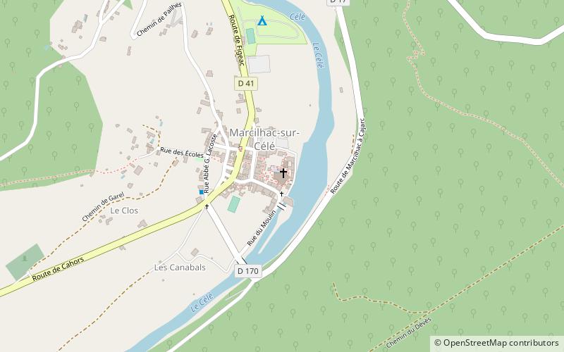 Abbaye Saint-Pierre location map