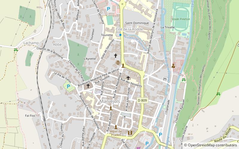 Porte de Soubeyran location map