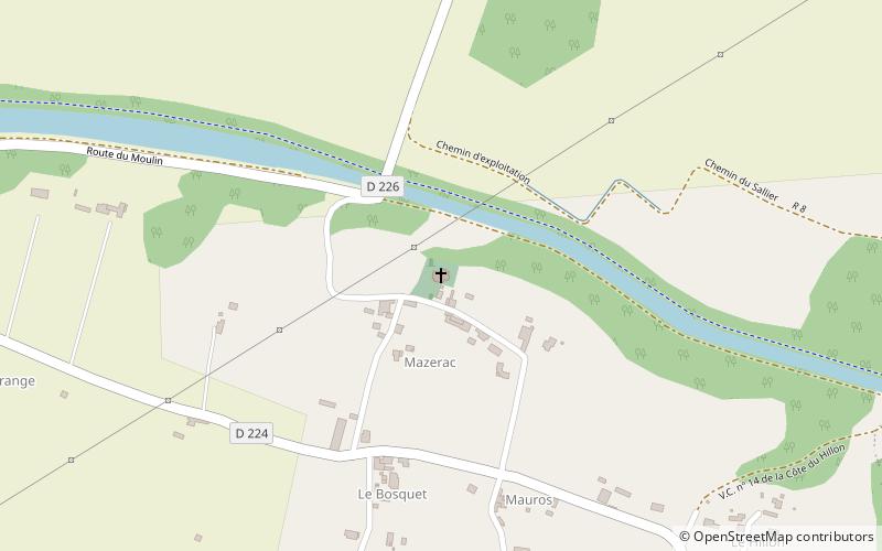 St-Romain location map